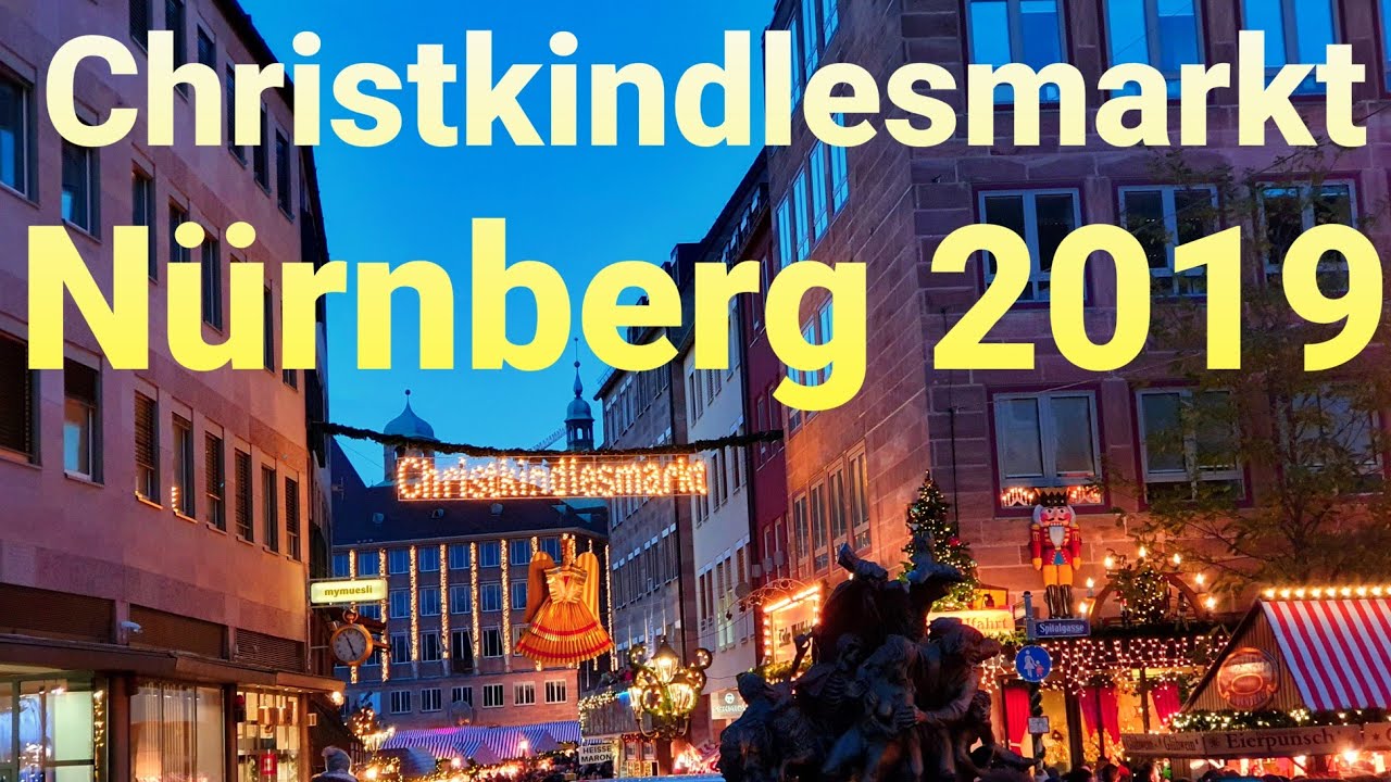 Nürnberg Weihnachtsmarkt 2019 | Christmas Market In Germany