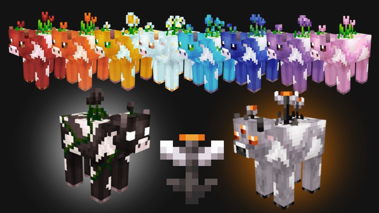 I Made a MOOBLOOM for EVERY Flower Type