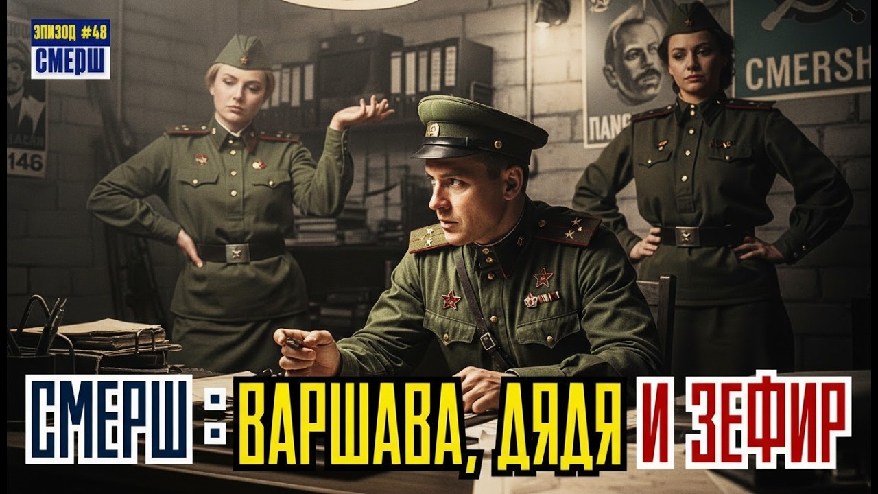 СМЕРШ: Драма Разведки | ЭПИЗОД №48 | Почему Пропал Зефир и Кто такой Дядя?