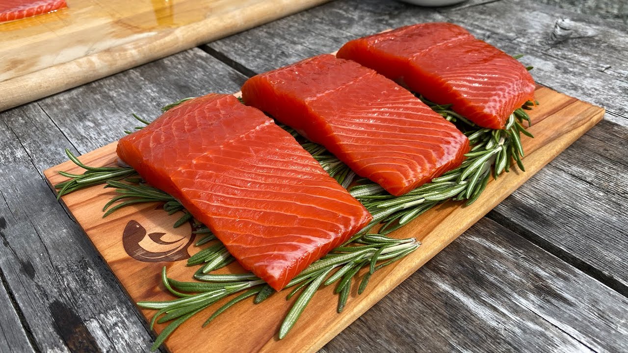 Cedar Plank Copper River Sockeye Salmon