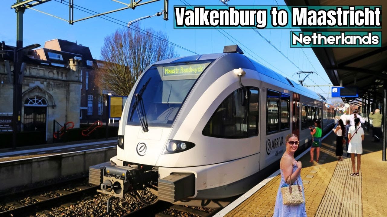 By Train from Valkenburg to Maastricht, Netherlands | Scenic Rail Journey