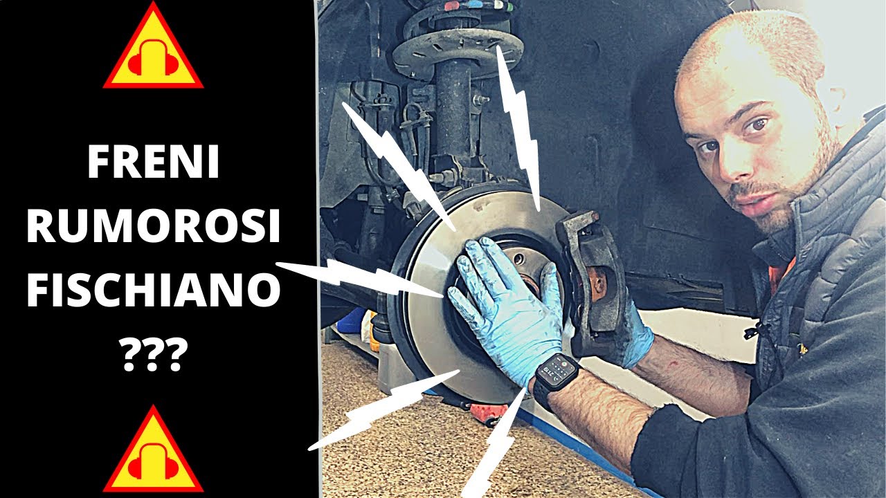 FRENI CHE FISCHIANO? PERCHE'  ? TRUCCHI E CURIOSITA' SOSTITUZIONE PASTIGLIE E DISCO FRENO 🤔🤔