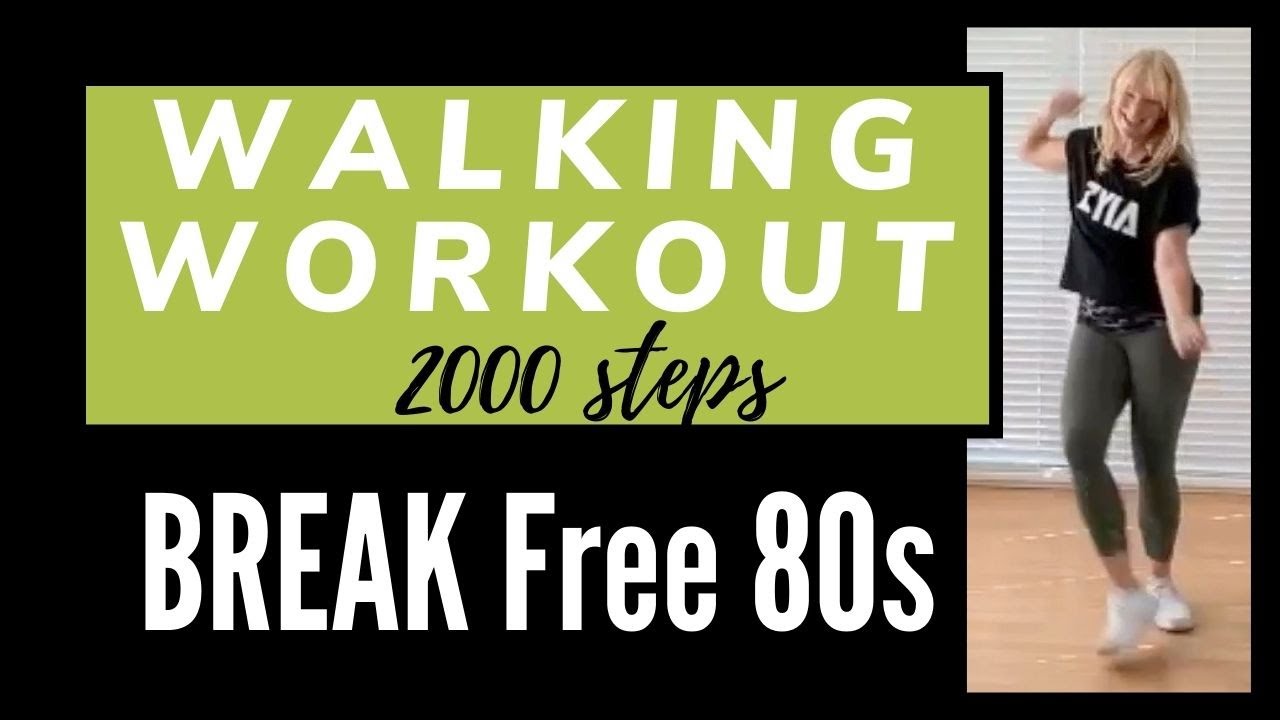 Step Back in Time: 80s Low Impact Walking Workout at Home