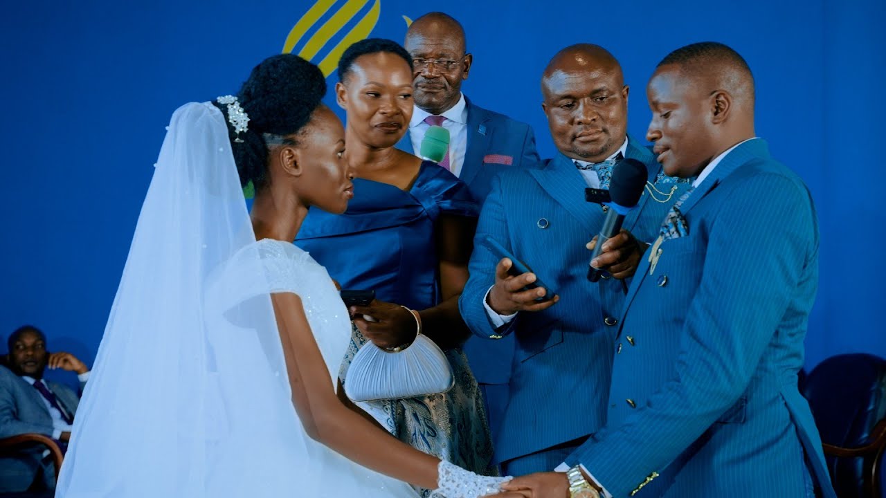 NYOTA YA MAPENZI || GLAMOROUS CHORALE|| SWINNY & ELIAB WEDDING SONG