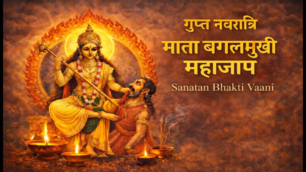 गुप्त नवरात्रि महाजाप | माँ बगलामुखी महाजाप | Maa Baglamukhi Mantra Jaap | Sanatan Bhakti Vaani