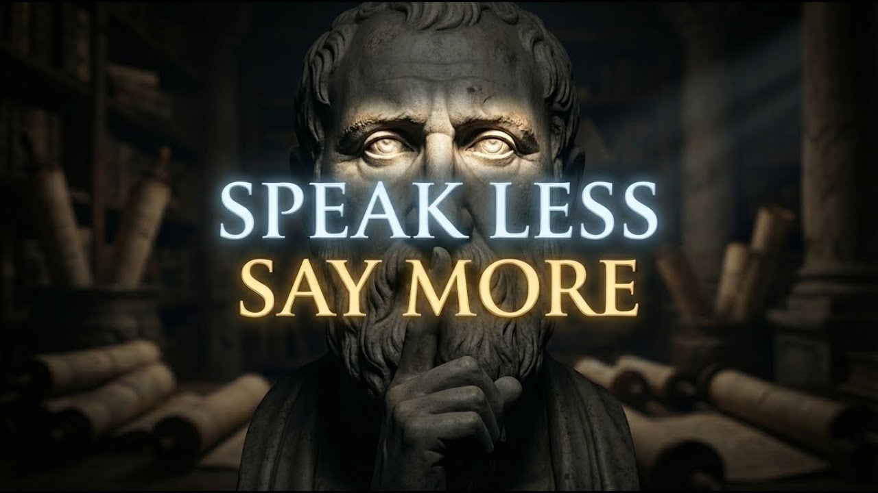 Stoicism on Silence | Why the Stoic Speaks Less