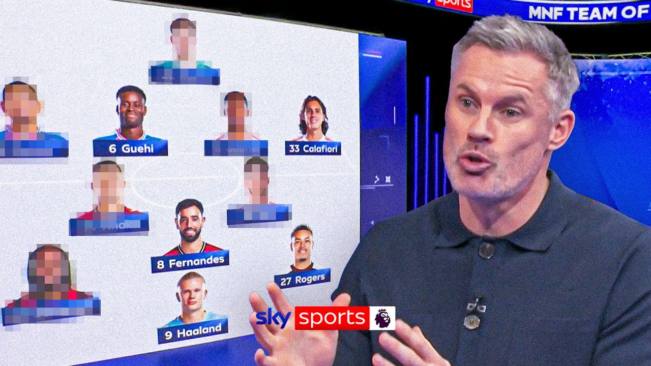 Jamie Carragher's Premier League Team of the Season so far! 👀