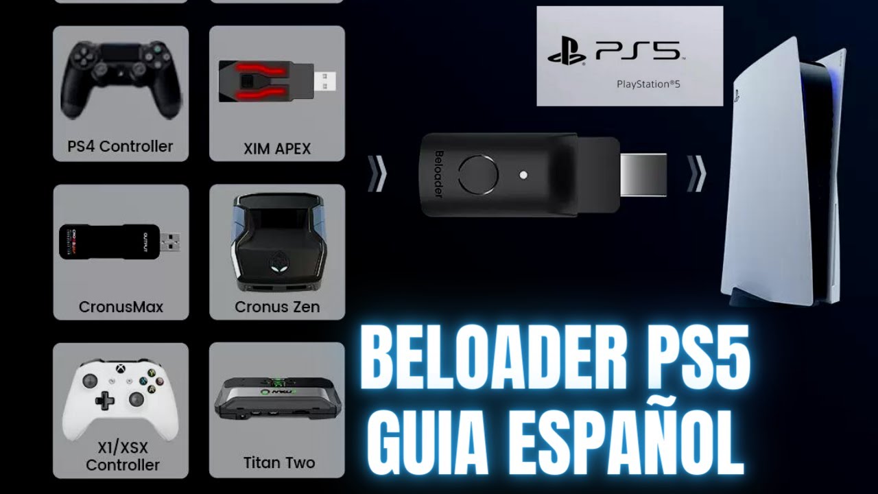 BELOADER PS5 / CONEXION / ACTUALIZAR FIRMWARE / REVIEW
