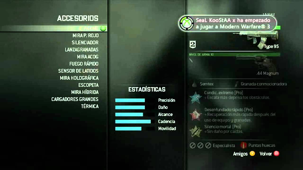 Las Mejores Clases Para MW3 Y Todas Mis Clases! - Modern Warfare 3 Gameplay Comentado