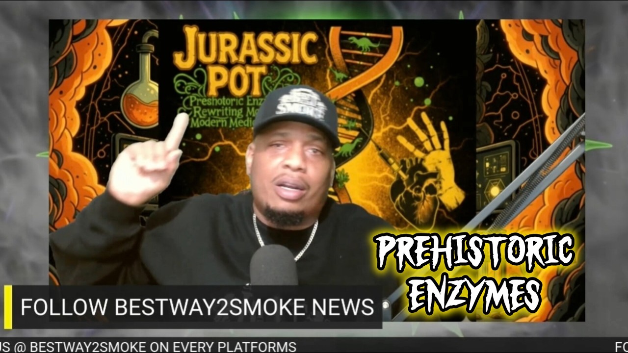 JURASSIC WEED: Scientists Revive 25-Million-Year-Old Cannabis Enzymes! 🦖🌿