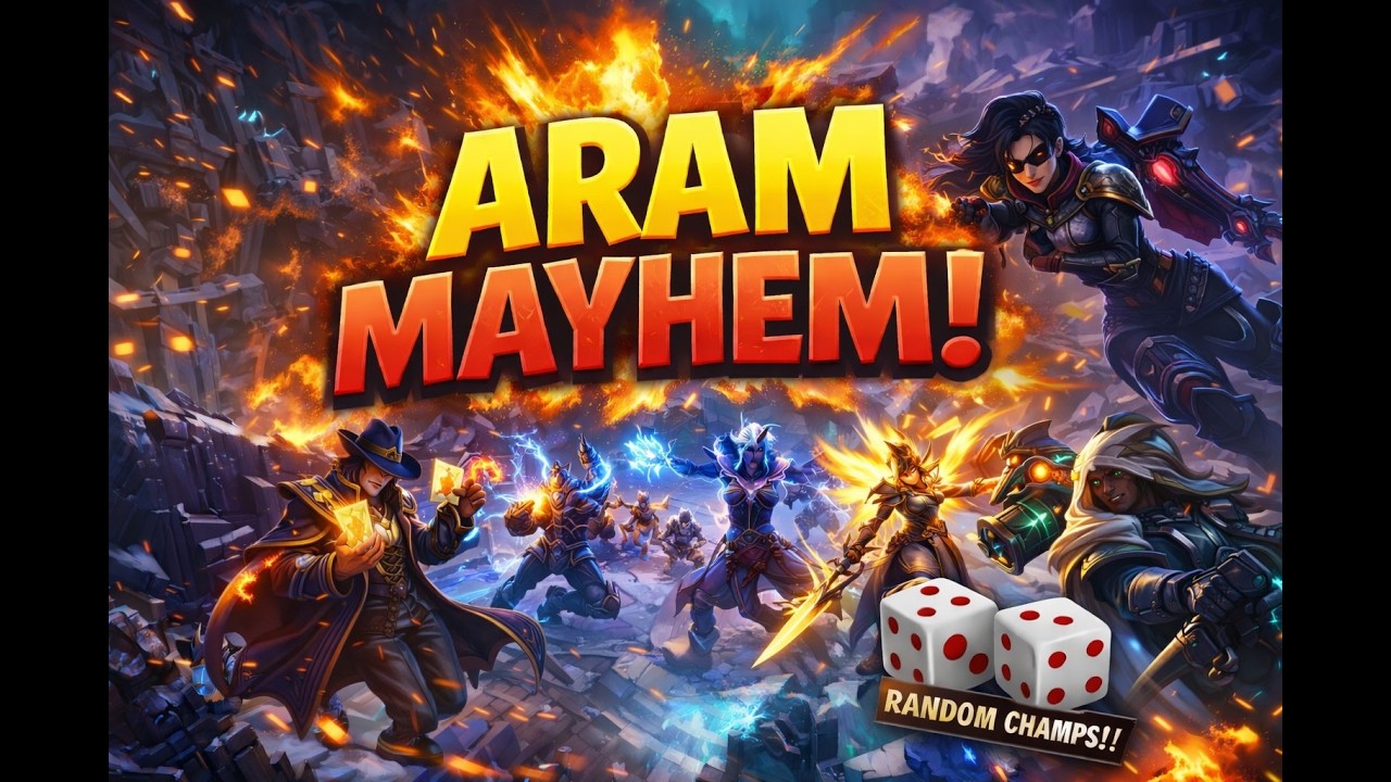 LEAGUE OF LEGENDS MAYHEM NO FILTER