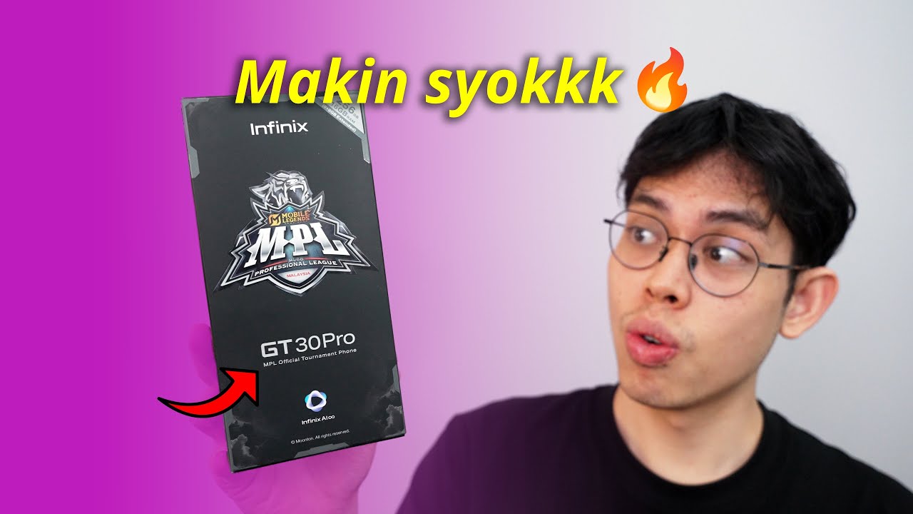 Makin syok la fon gaming Infinix ni!  - Unboxing Infinix GT 30 Pro