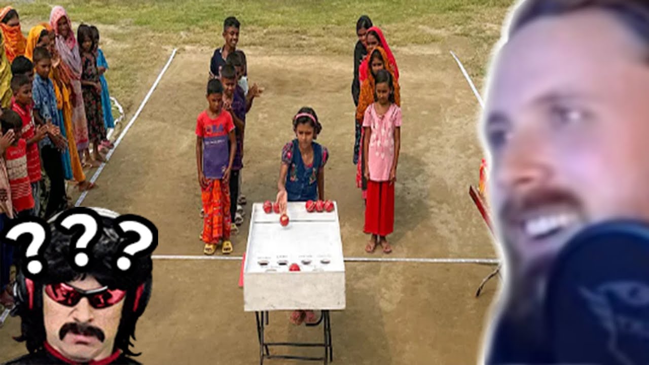 Forsen Reacts - Village Boys and Girls Rolling the ball to Win there favorite Food items