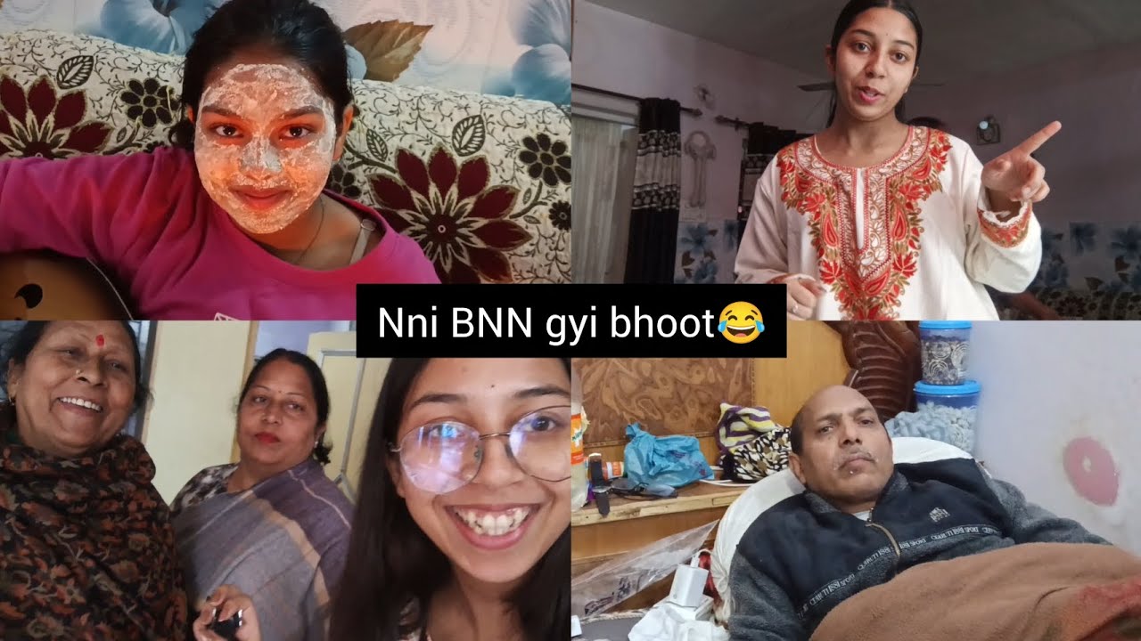 Nni BNN gyi bhoot😂 | Nani ghr bhi gye aaj😍 | Ridhima | Vlog