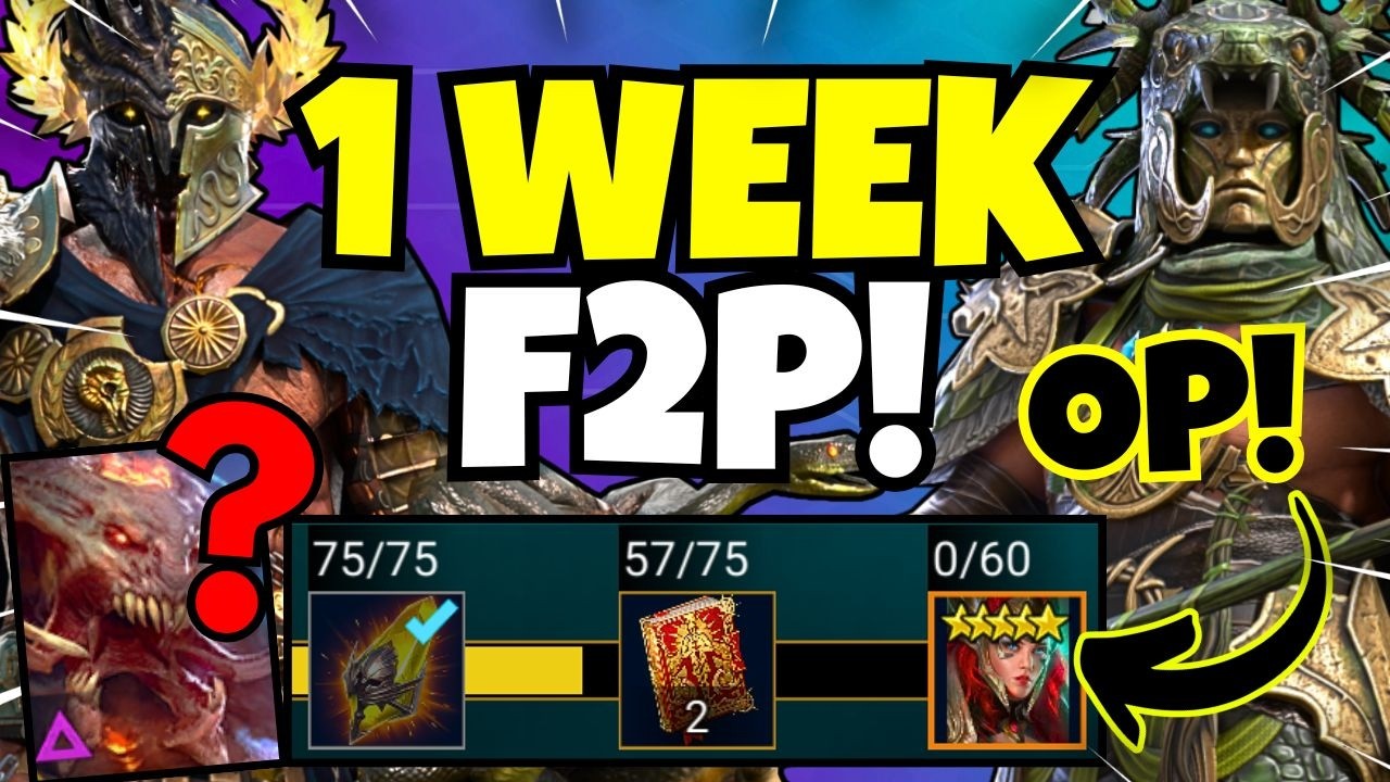 НОВАЯ комбинация с King Galabar &mdash; 1 НЕДЕЛЯ БЕЗ ВЛОЖЕНИЙ!!! [Raid: Shadow Legends]