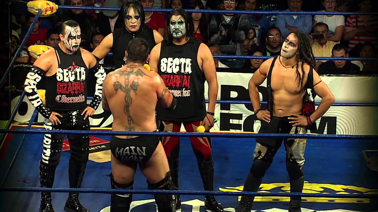 La Secta - AAA Sin L&iacute;mite Arena Naucalpan - Lucha Libre AAA