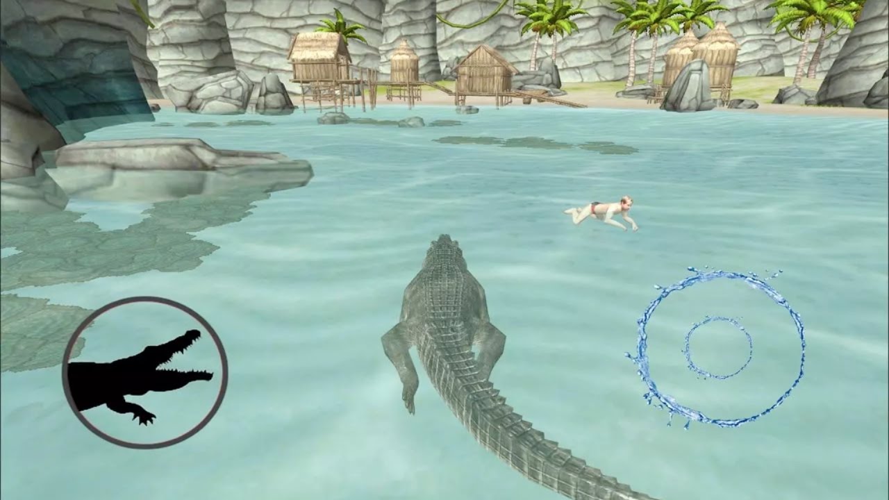 Crocodile Simulator Beach Hunt Android Gameplay #2
