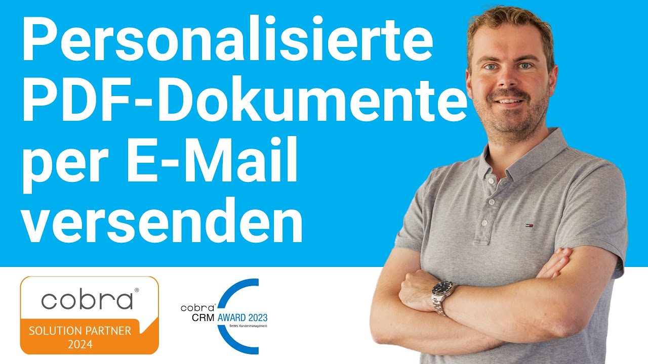 Personalisierte PDF-Dokumente per E-Mail versenden. Massenmailings mit personalisierten PDF-Anhängen