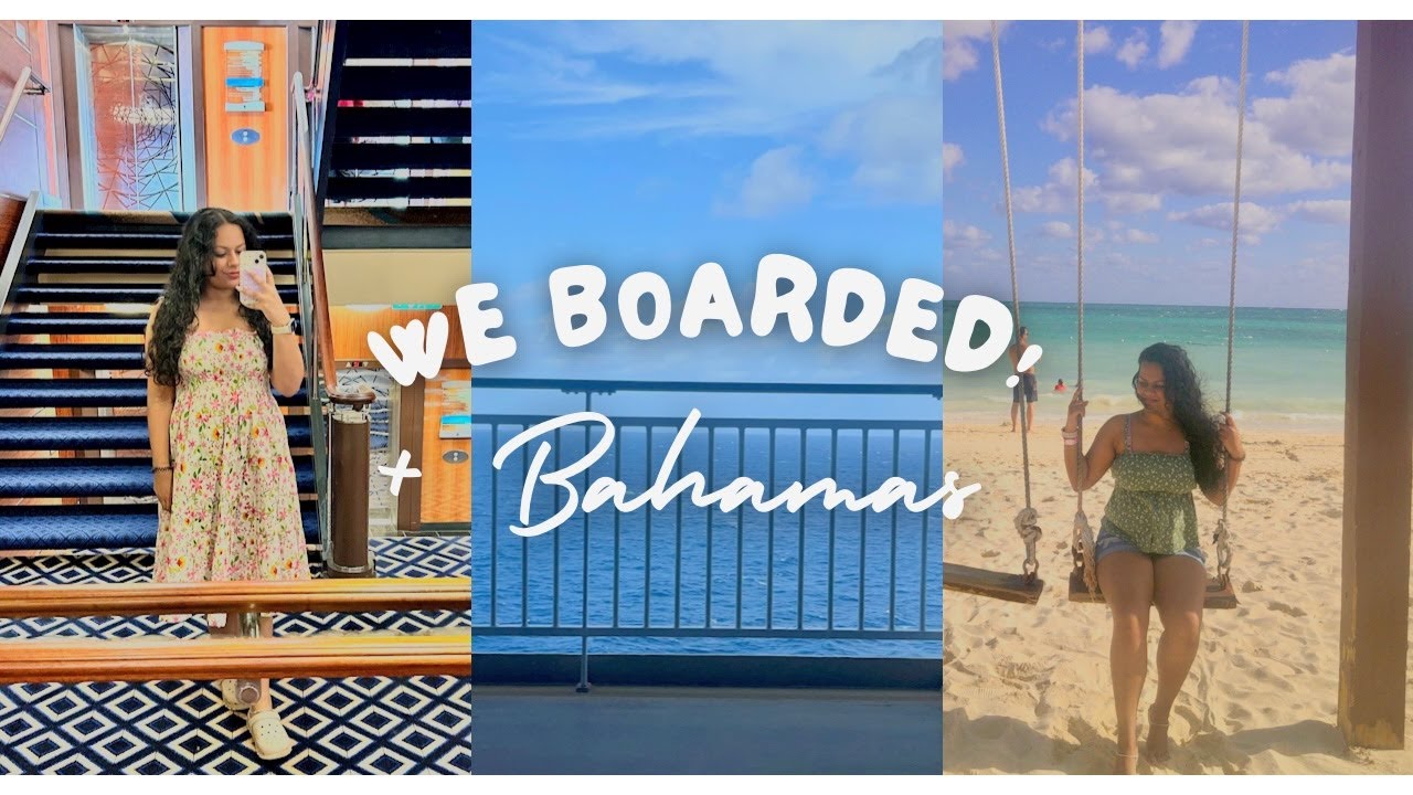 MY FIRST CRUISE VLOG! 🚢 Boarding Day & Bahamas (Part 1)