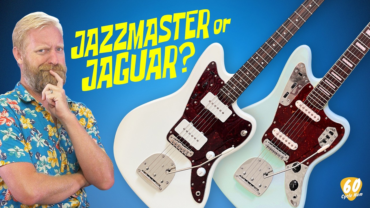 Jazzmaster или Jaguar — какая Squier Classic Vibe должна стать ВАШЕЙ ПЕРВОЙ СЕРФ-ГИТАРОЙ?