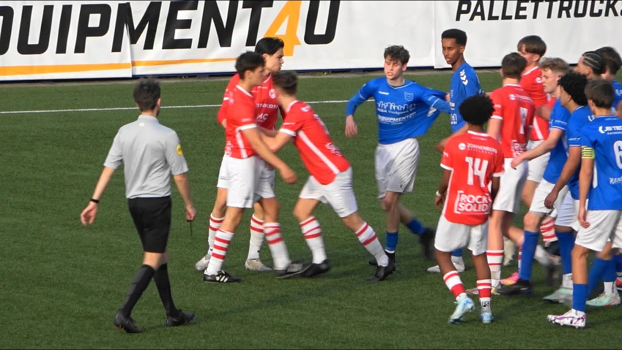 Eerste helft  GVVV JO19-1 - vv DOVO JO19-1 #youthfootball #integral #derby