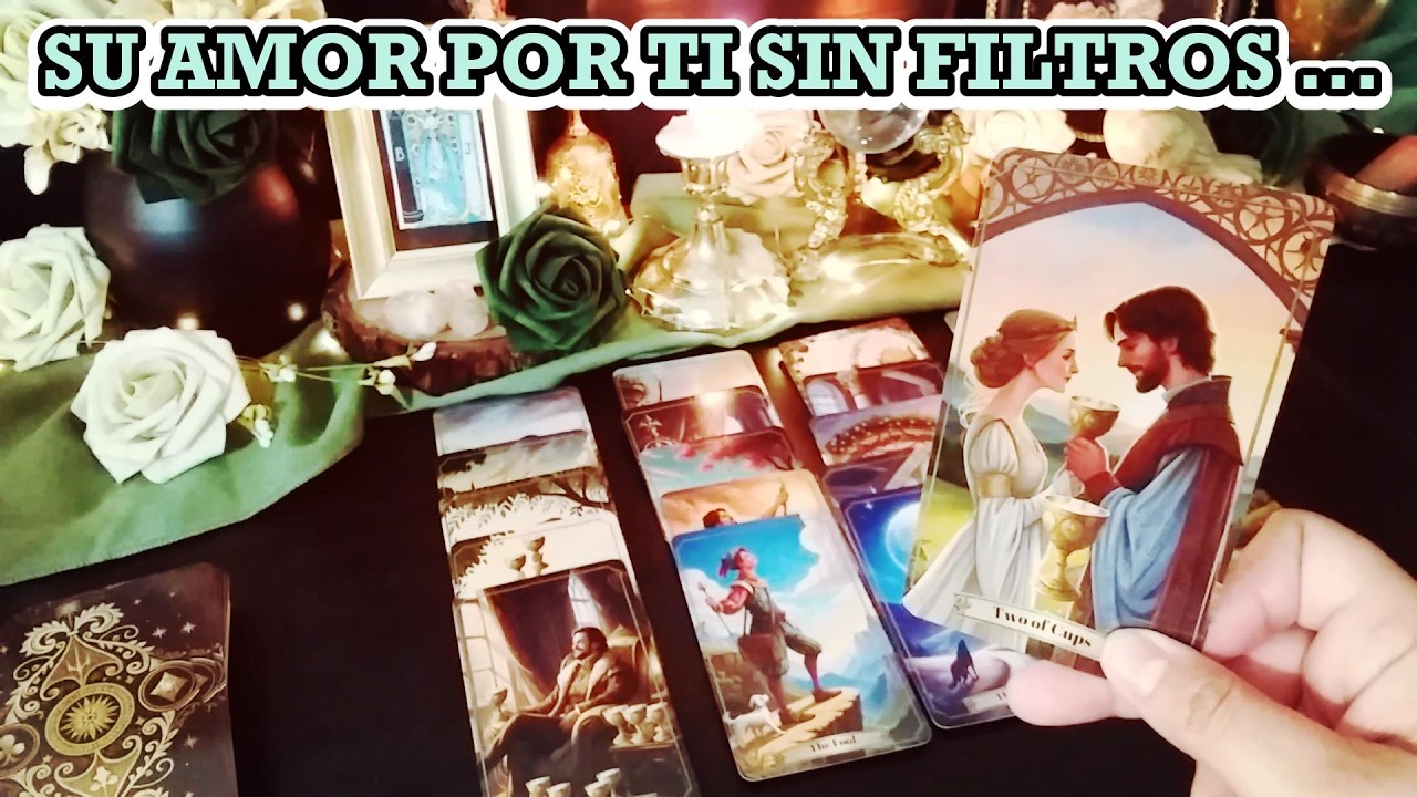 ✨ SU AMOR POR TI 🙇🏻‍♂️❤️‍🔥  SIN FILTROS … TE ATREVES A ESCUCHARLE? 🔮 #tarot 