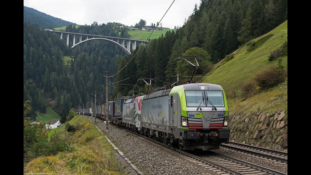 Güterverkehr auf der Brennerbahn - BLS Cargo, Lokomotion, TXL und ÖBB in St. Jodok