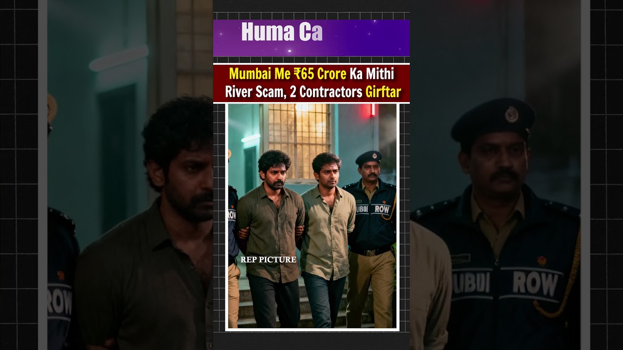 Mumbai Me ₹65 Crore Ka Mithi River Scam, 2 Contractors Girftar