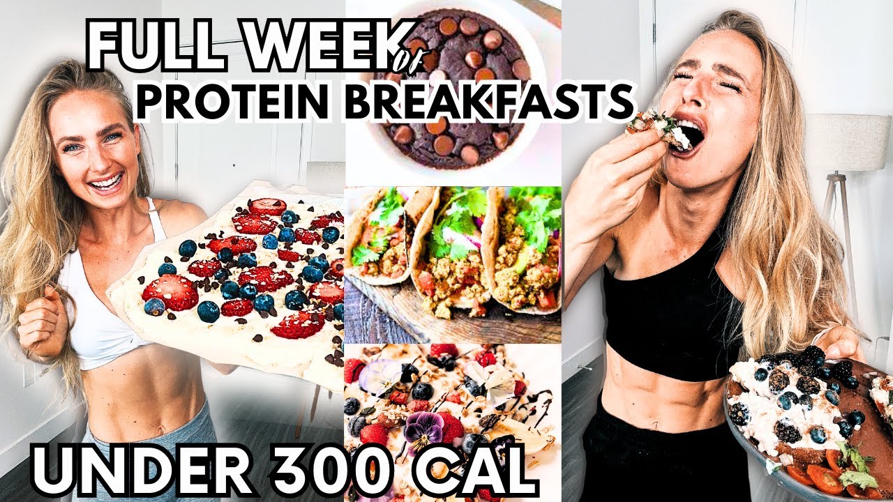 My Healthy Lean Girl Protein Breakfasts Under 300 Cal *Easy Recipes*