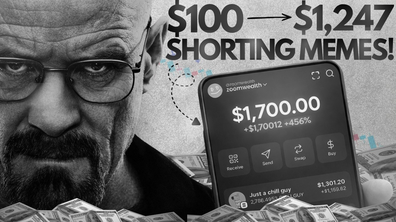 I Turned $100 Into $1,247 Shorting Meme Coins (Full Strategy)