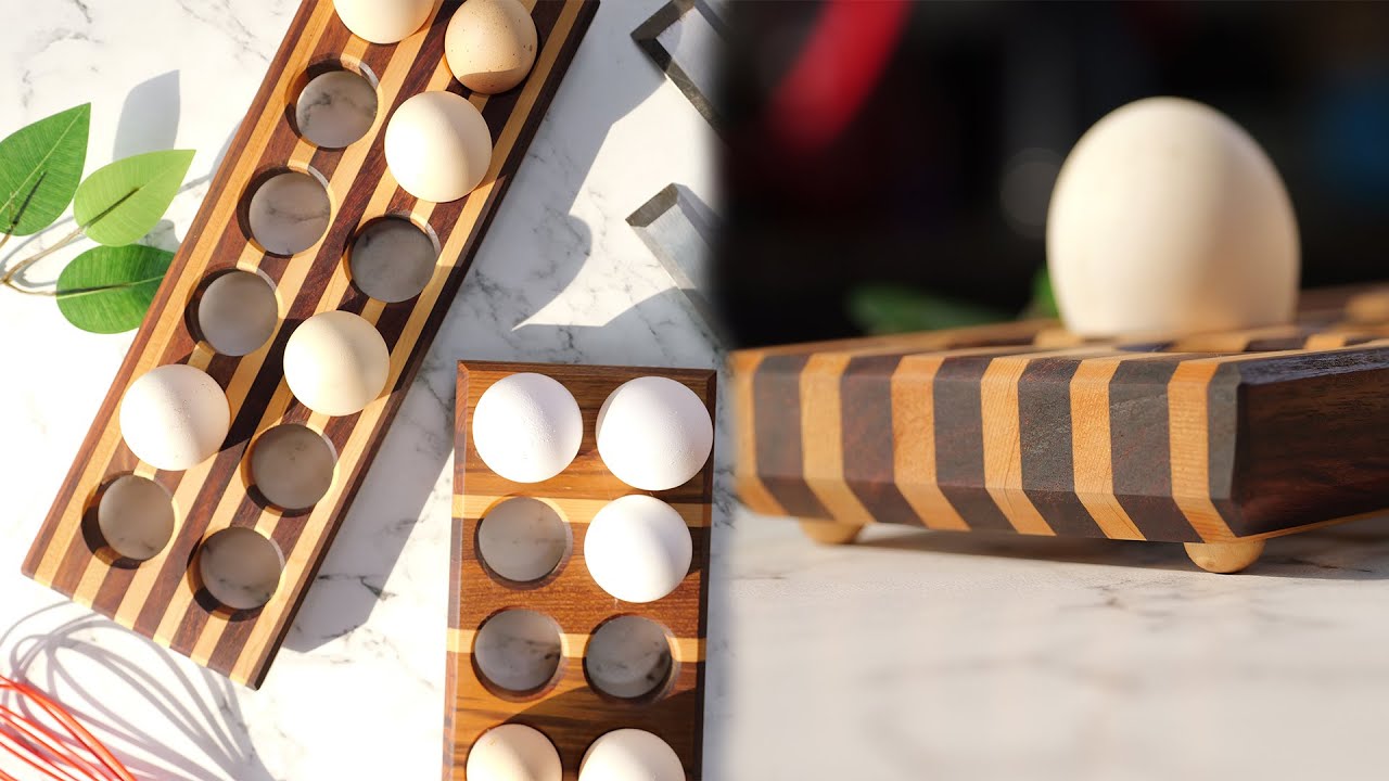 Wooden Egg Tray DIY Project By Fusion Crafts