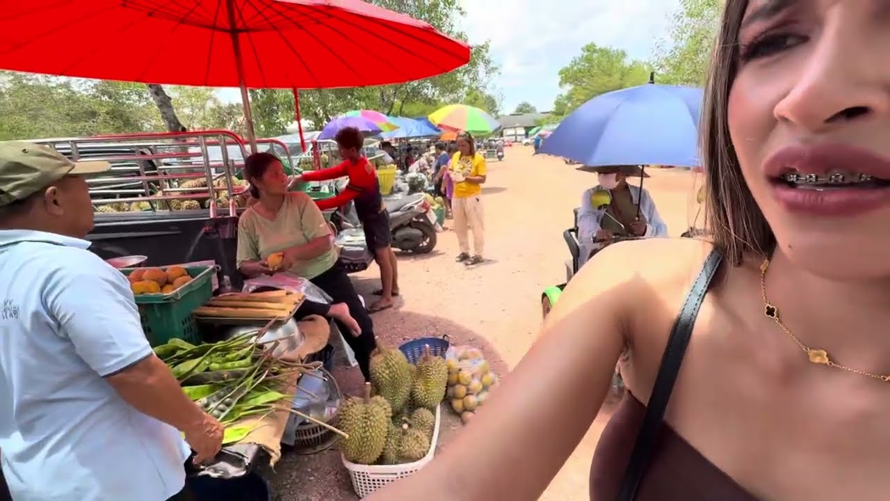 พามาบุกตลาดทุเรียนราคาถูกๆ #ตลาดเขาดินระยอง