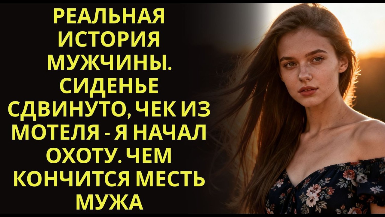 Реальная история мужчины  Сиденье сдвинуто, чек из мотеля   я начал охоту  Чем кончится месть му