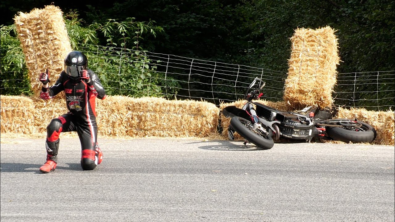 finale course de côte moto de Frangy 2024 : championnat de France ,  maxi attaque