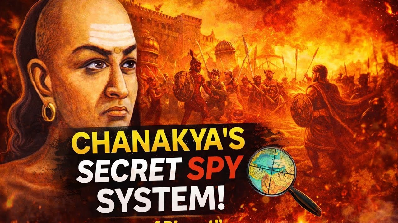 Chanakya&rsquo;s Secret Spy System 🤯 | Ancient India Intelligence