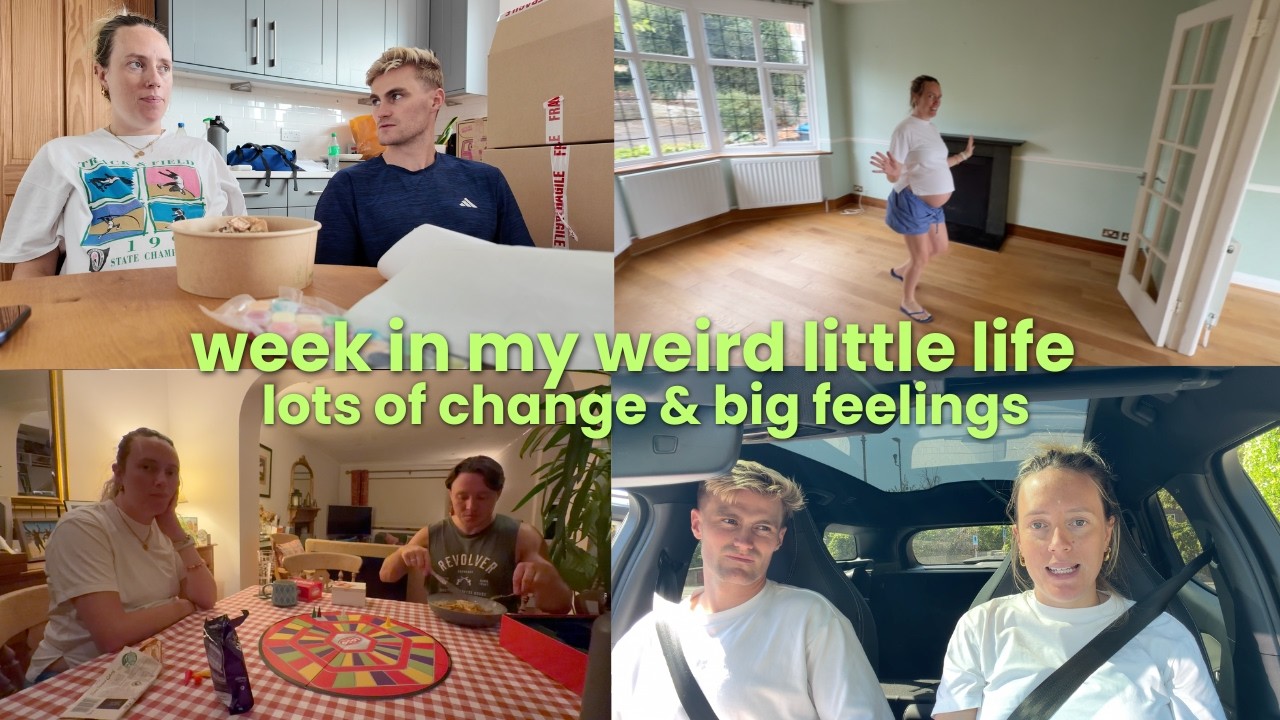 leaving our first home, moving day chaos & 4 days until *everything* changes