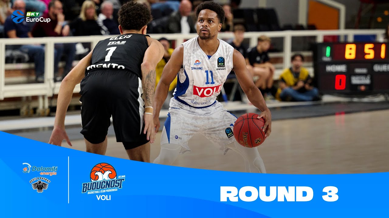 Buducnost had no mercy for Trento! | Round 3 Highlights | 2024-25 BKT EuroCup