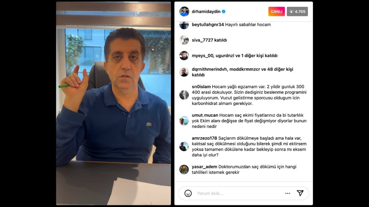 Saç Ekiminde 2. Seans ve Sizden Gelen Soruları Yanıtladım - Dr. Hamid AYDIN