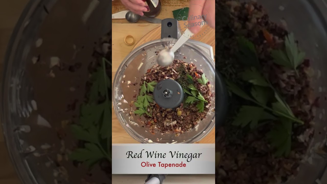 Olive Tapenade - CulinarySeasons.com 