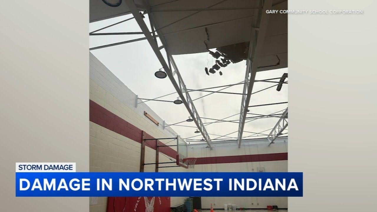 LIVE | Gary storm damage update