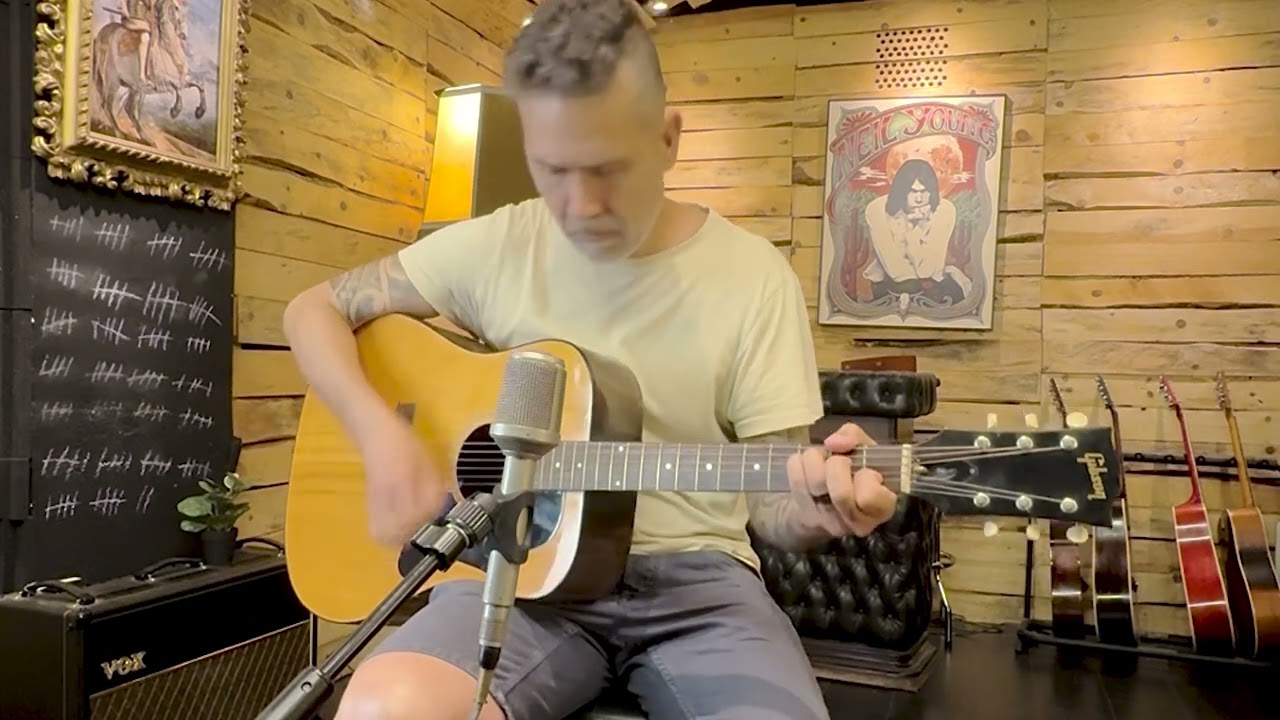  Gibson j40 - 1973 - “La Rockera” - TOTALISOUND - Extraño en ti - Circodelia - inzamusic.