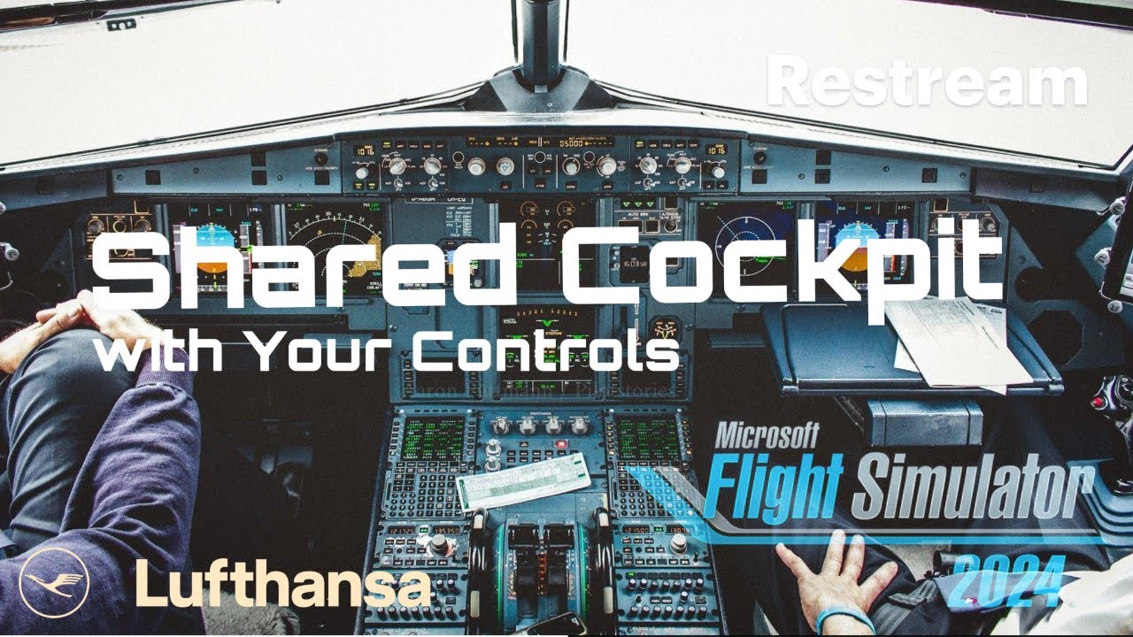 MSFS24 | Real LH SOPS  | EHAM - EDDM SHARED Cockpit Flight on VATSIM + Special Guest
