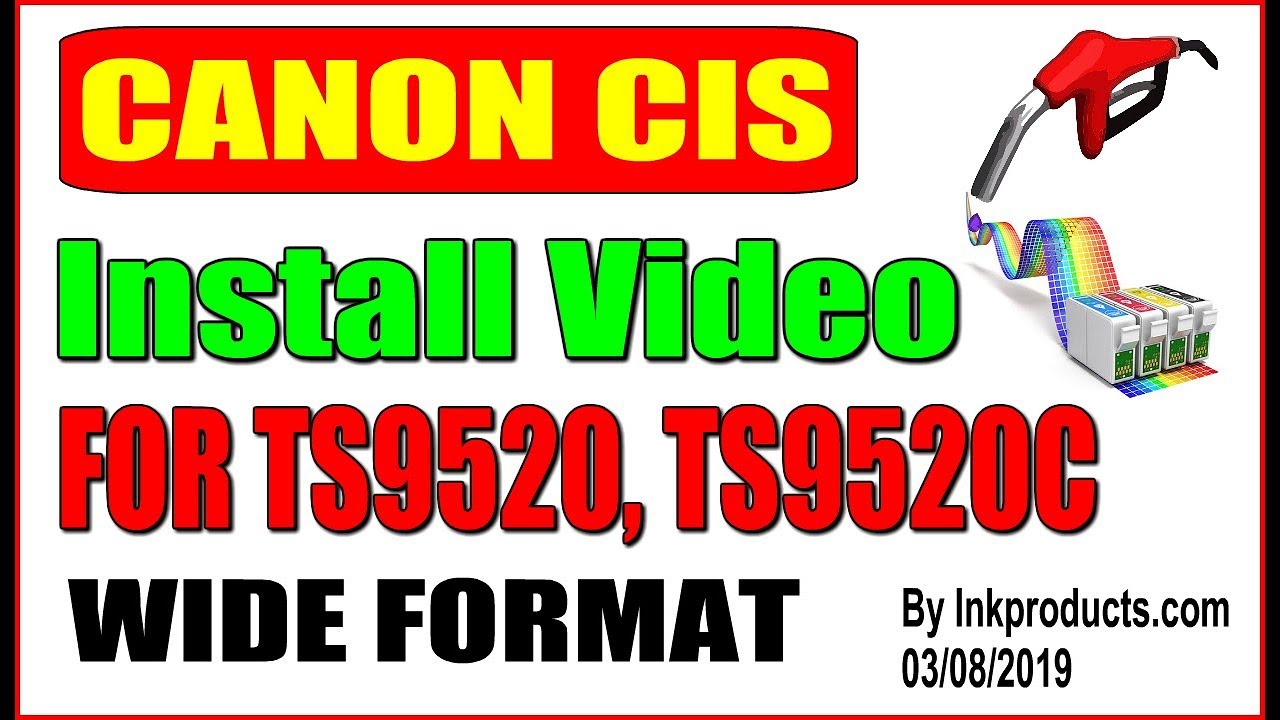 Canon CIS For TS9520, TS9520C Printers
