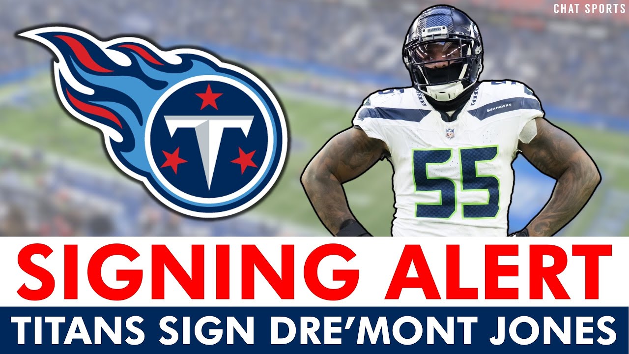 🚨BREAKING: Titans Sign Dre’Mont Jones In NFL Free Agency | Instant Reaction + Titans News