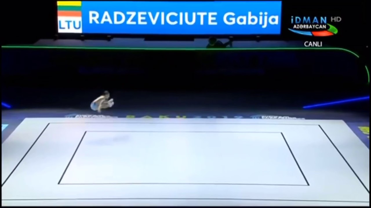 RADZEVICIUTE Gabija (LTU) - JUNIORS IW Aerobic Gymnastics European Championships 2019