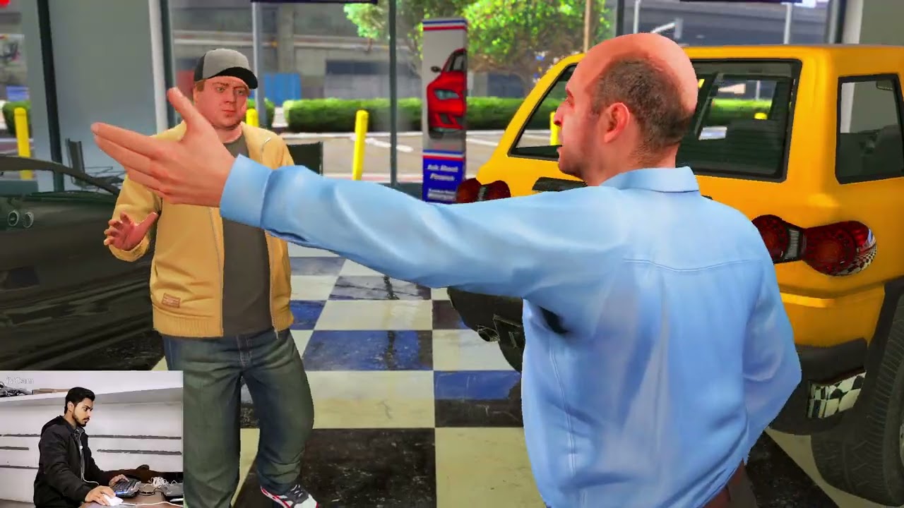 GTA V second mission Lamar and Franklin gameplay 