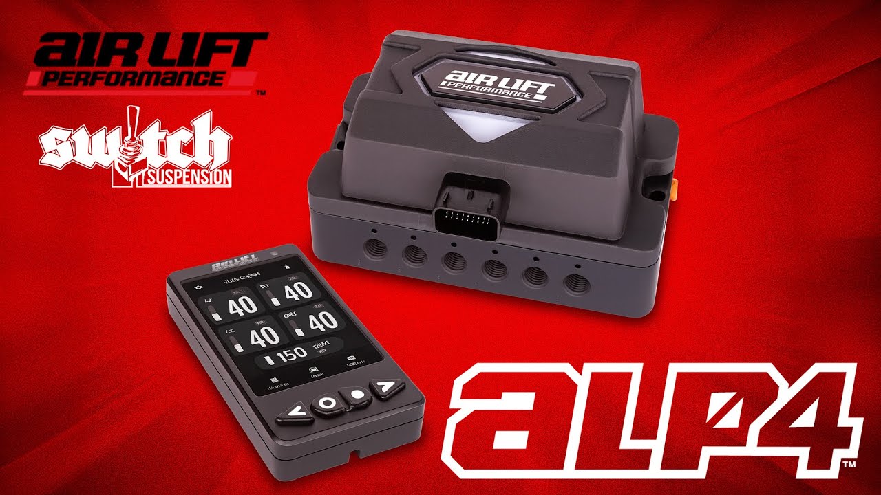 The ALL NEW Air Lift ALP4 Air Management System