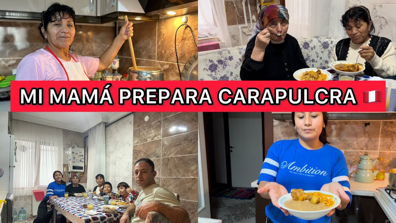 MI SUEGRA TURCA PRUEBA POR PRIMERA VEZ CARAPULCRA 🇵🇪 SU REACCIÓN ME DEJÓ MUDA 😳