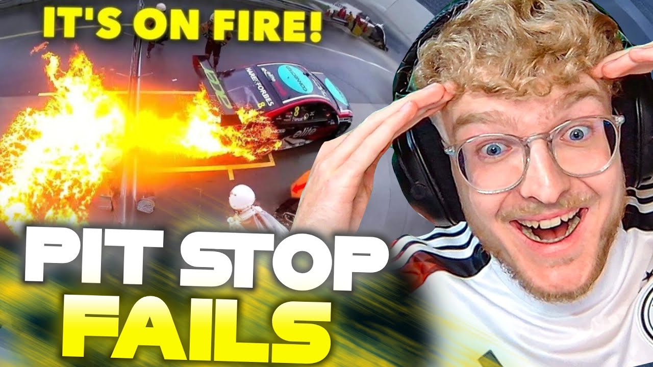 Die VERRÜCKTESTEN Pit Stop FAILS ALLER ZEITEN!  ✨ CutterLukas REAKTION