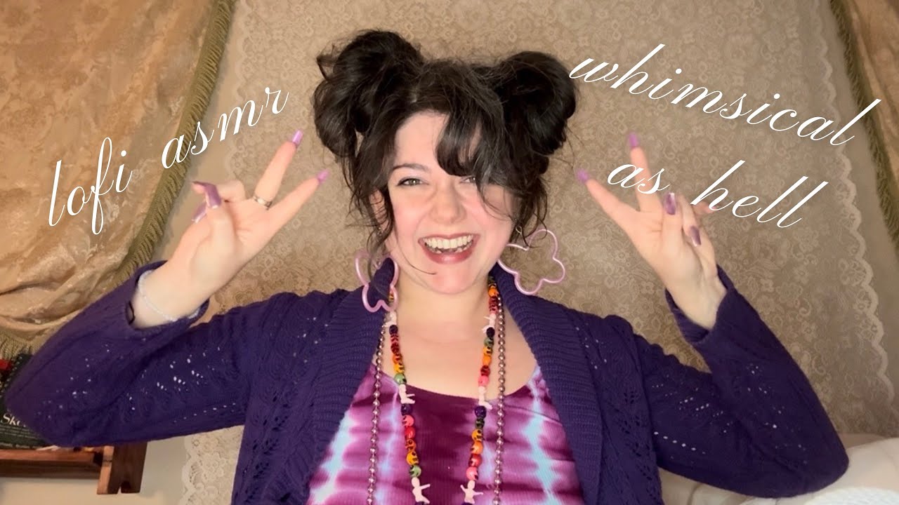 ASMR outfit show and tell (jewelry sounds, fabric scratching)